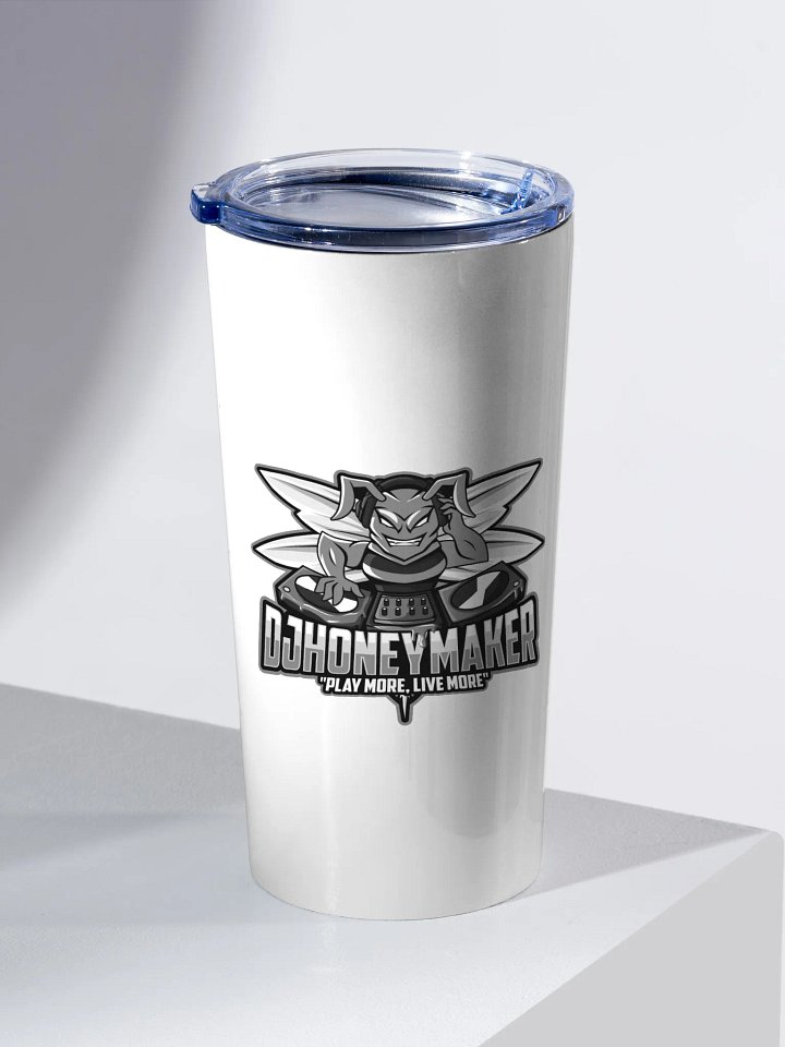 Black & White Logo Stainless Steel Tumbler product image (2)