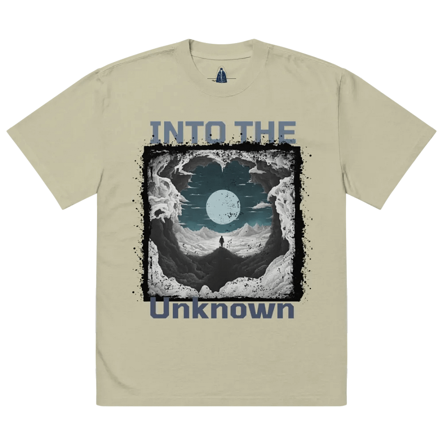 Into the unknown unisex faded tee product image (2)