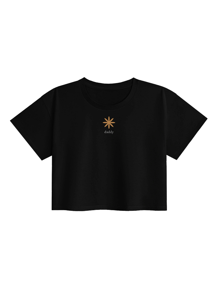 Daddy Fwowah Cropped (Black) product image (1)