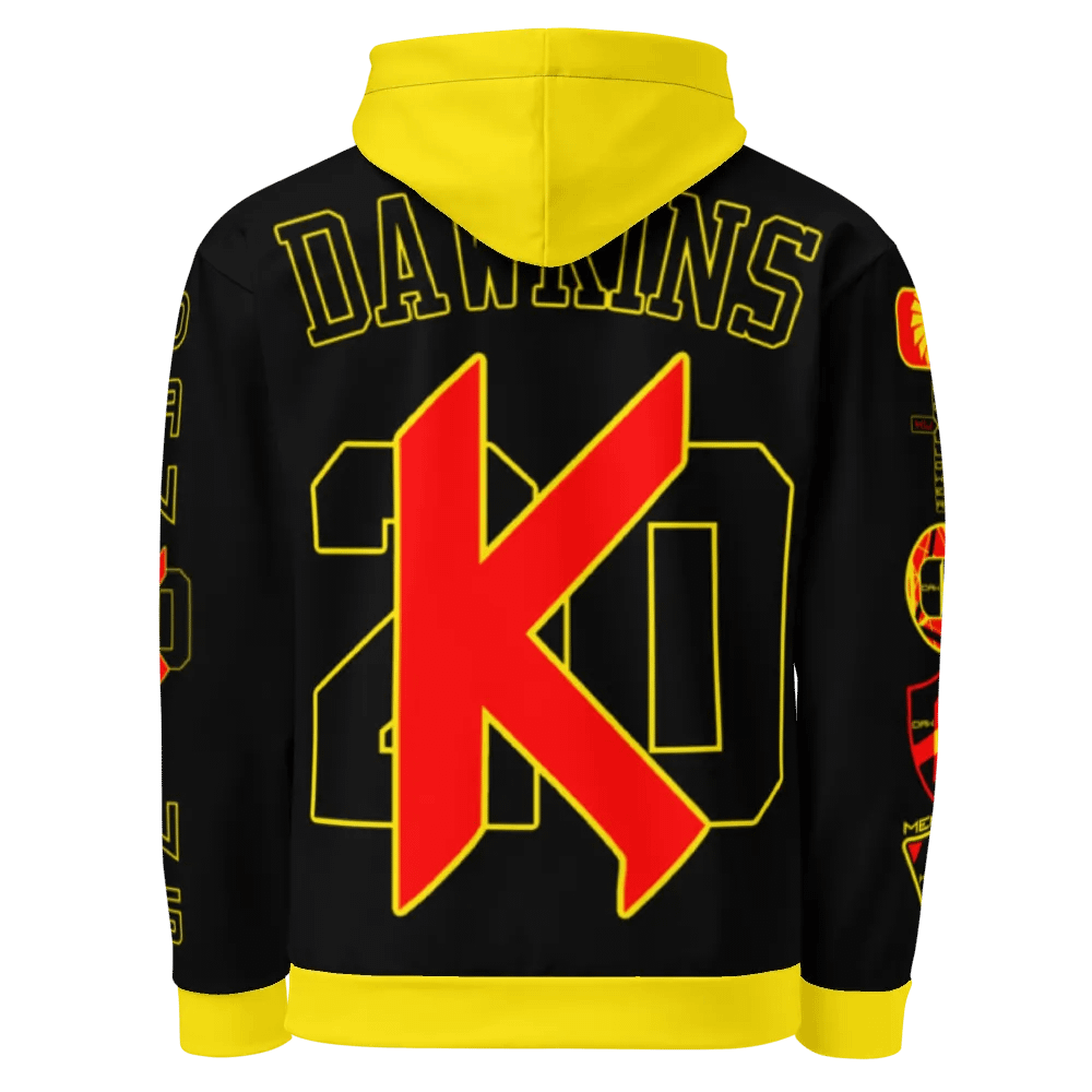 Dawkins Red Yellow Hoodie product image (10)