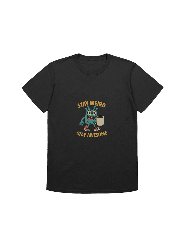 Cartoon Coffee Monster Tee (Unisex) product image (1)