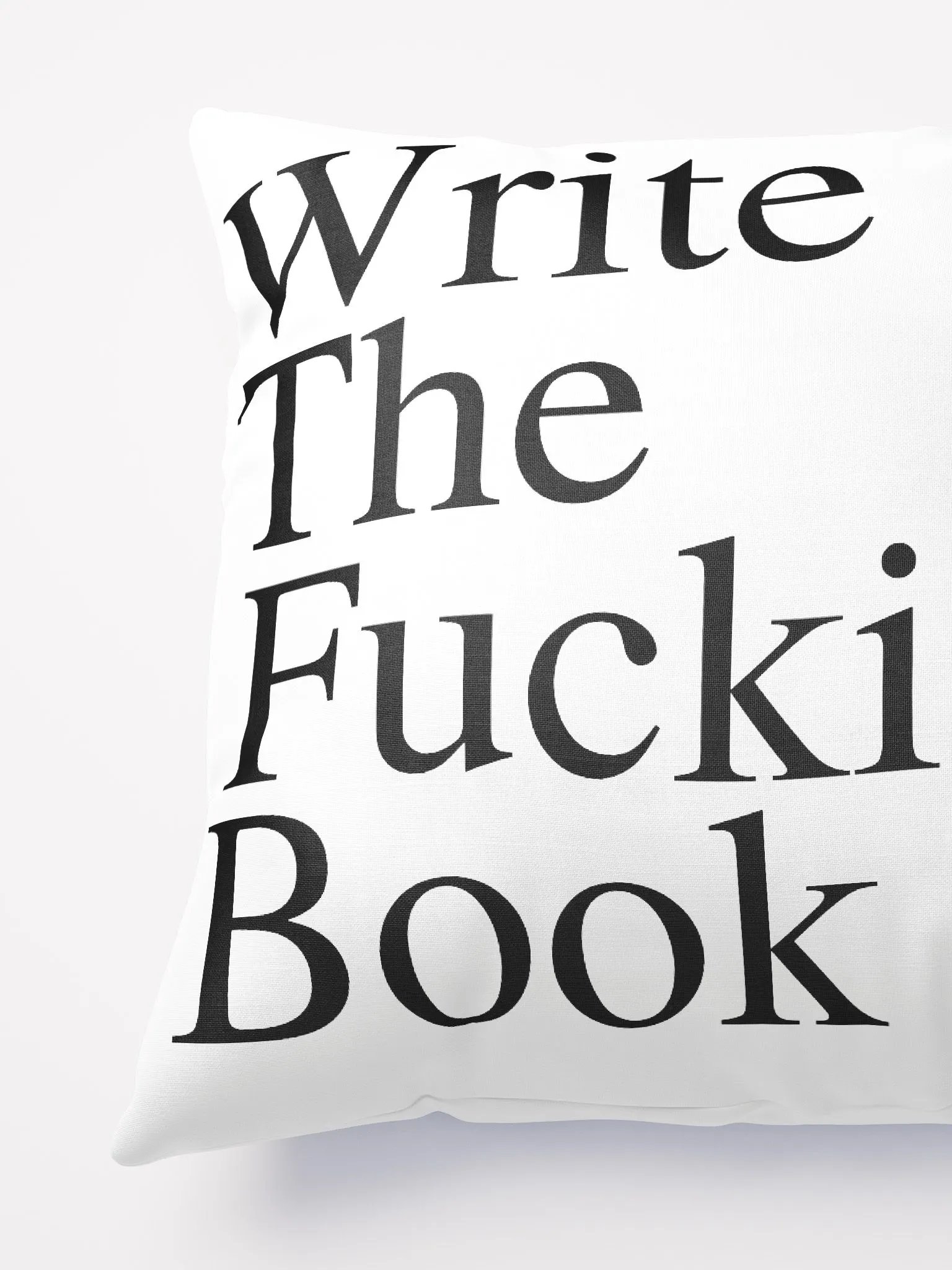 Write the Fucking Book Throw Pillow product image (6)