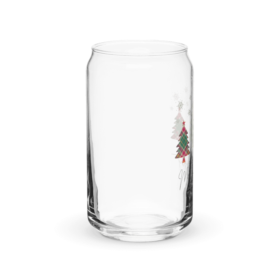 Plaid Christmas Can-Shaped Glass Set product image (5)