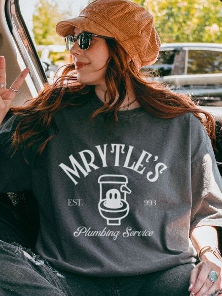 Mrytle Plumbing Vintage Minimalist Shirt product image (10)