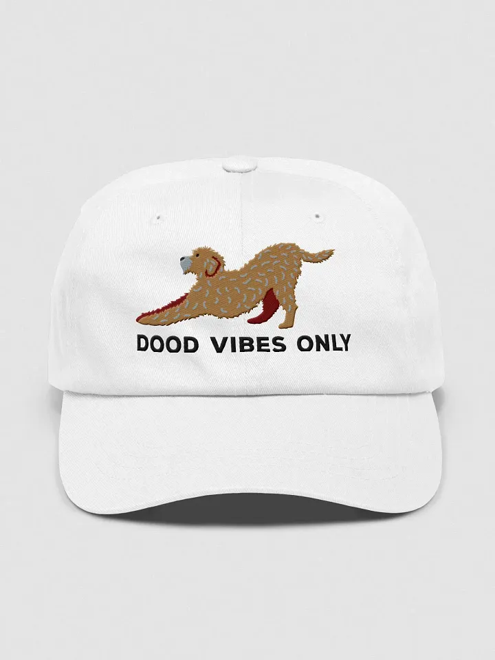 Dood Vibes Only Classic Dad Hat(Embroidered) of a Golden Doodle product image (33)