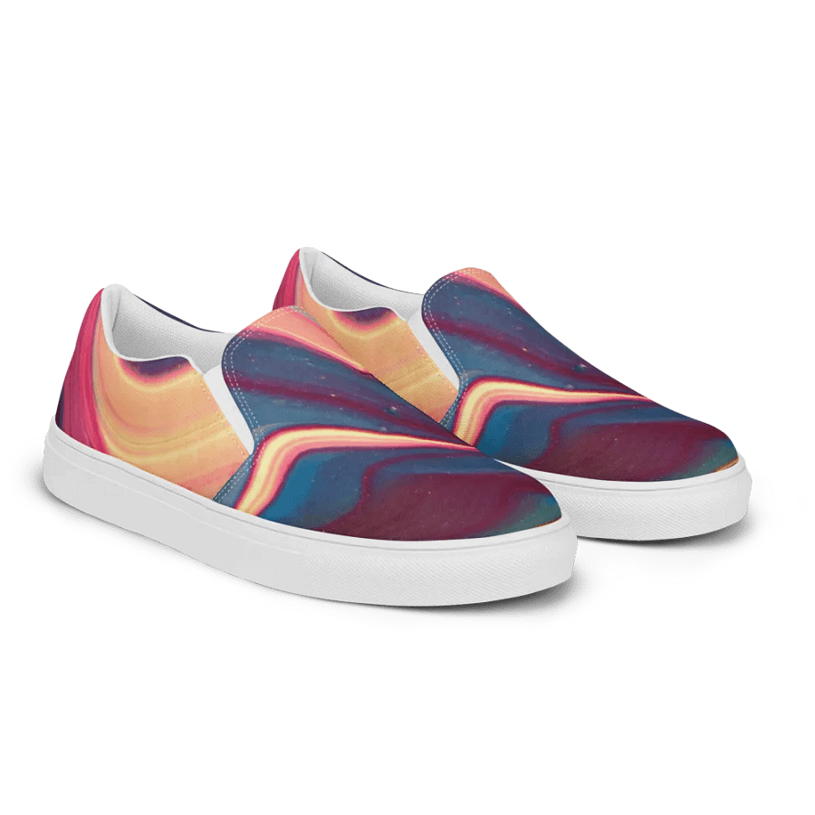 Abstract Slip-On Canvas Shoes product image (8)