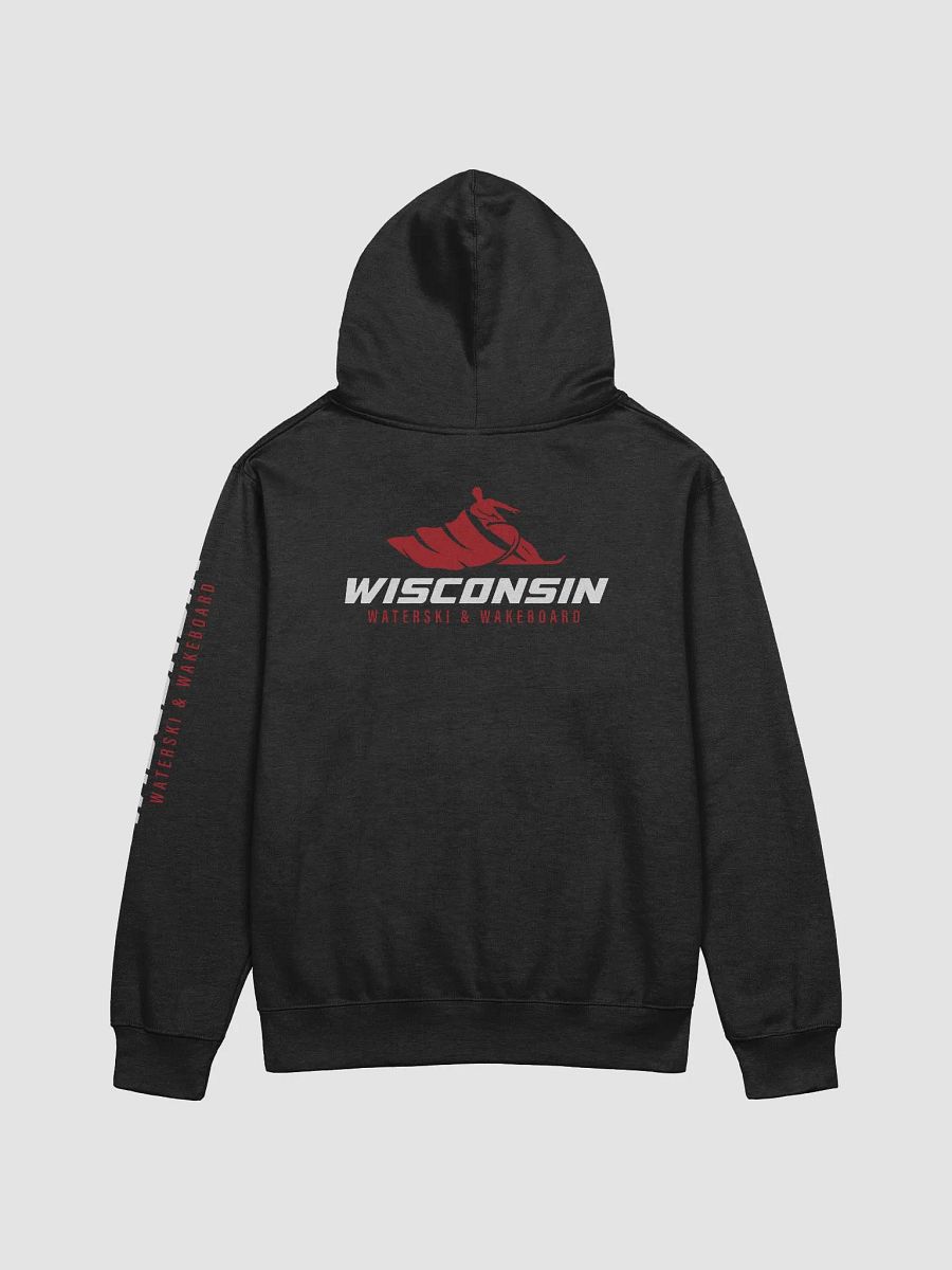 Wisconsin Waterski Hoodie (Black) product image (3)