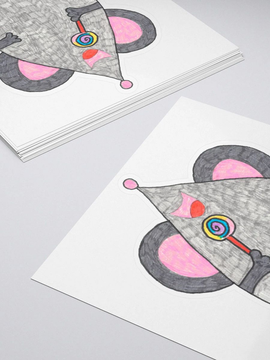 Lollipop mouse sticker product image (4)