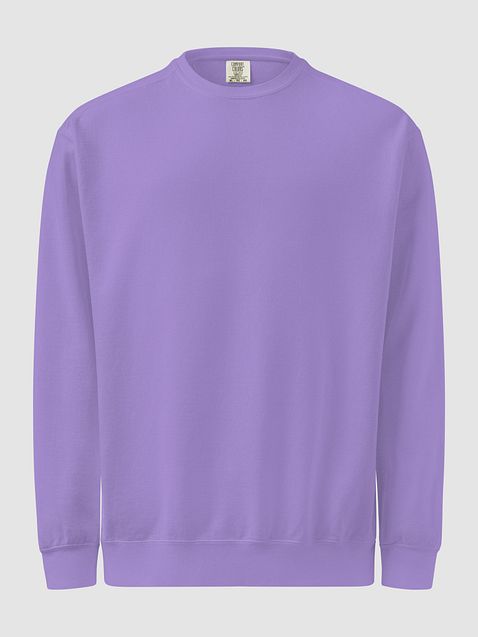 Photo showing Comfort Colors Unisex Garment-Dyed Sweatshirt