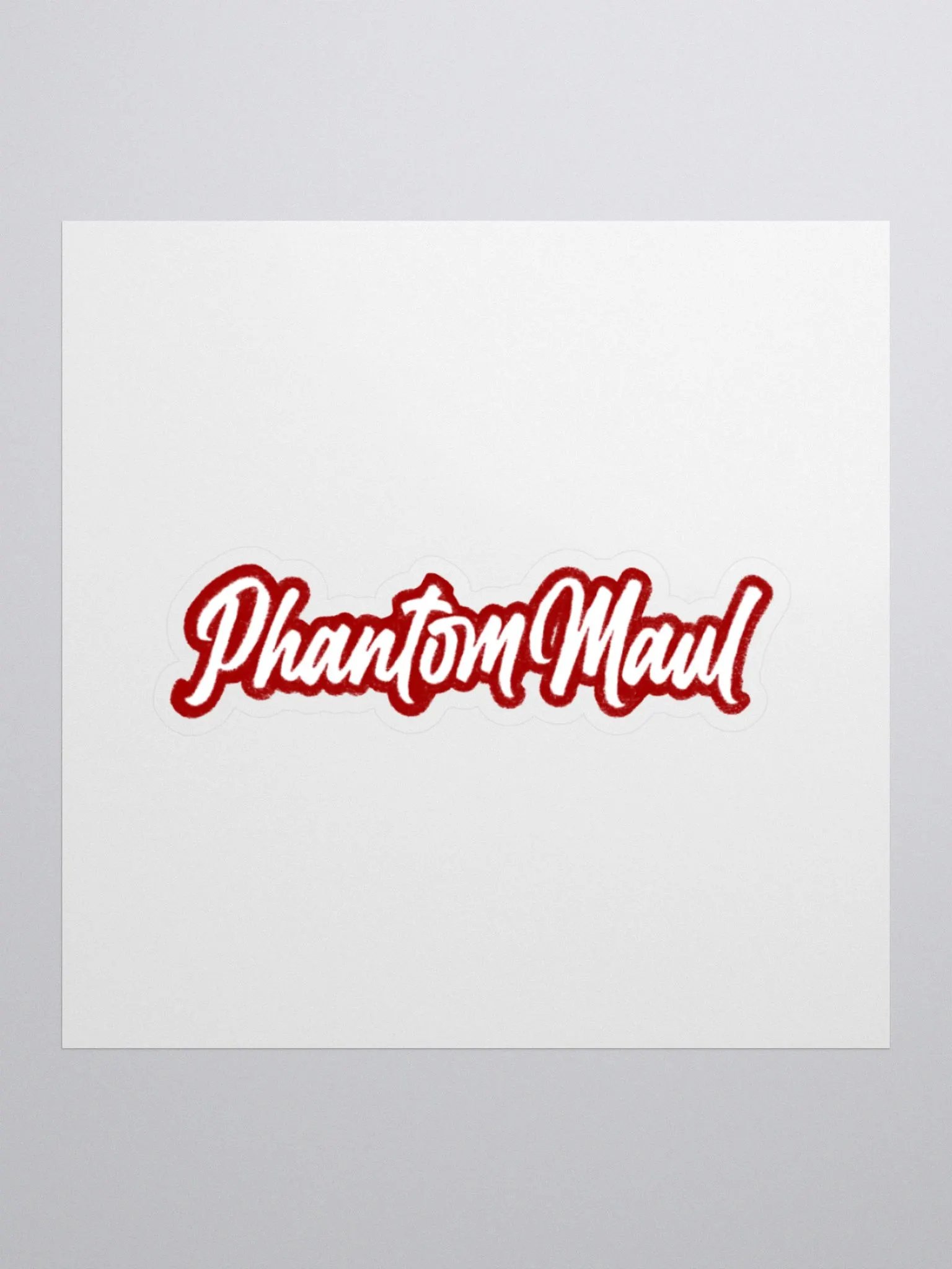 SUPREME 'PhantomMaul' Sticker product image (1)