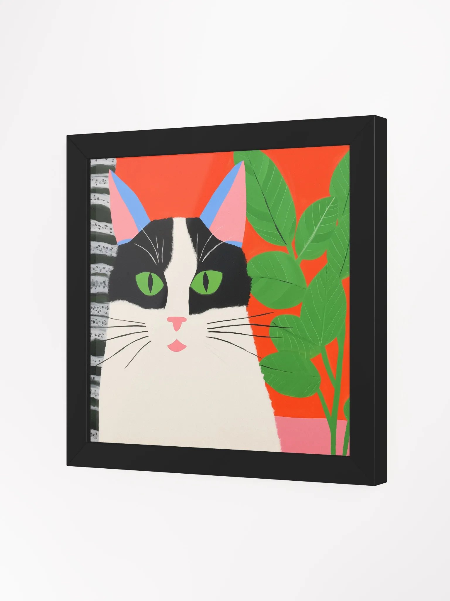 Vibrant Cat's Whiskers Framed Poster product image (13)