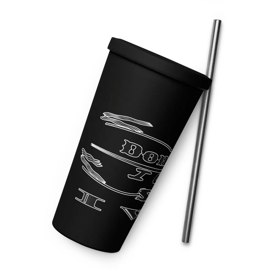 Don't Say I Wish Say I Will - Insulated Tumbler with a Straw product image (9)
