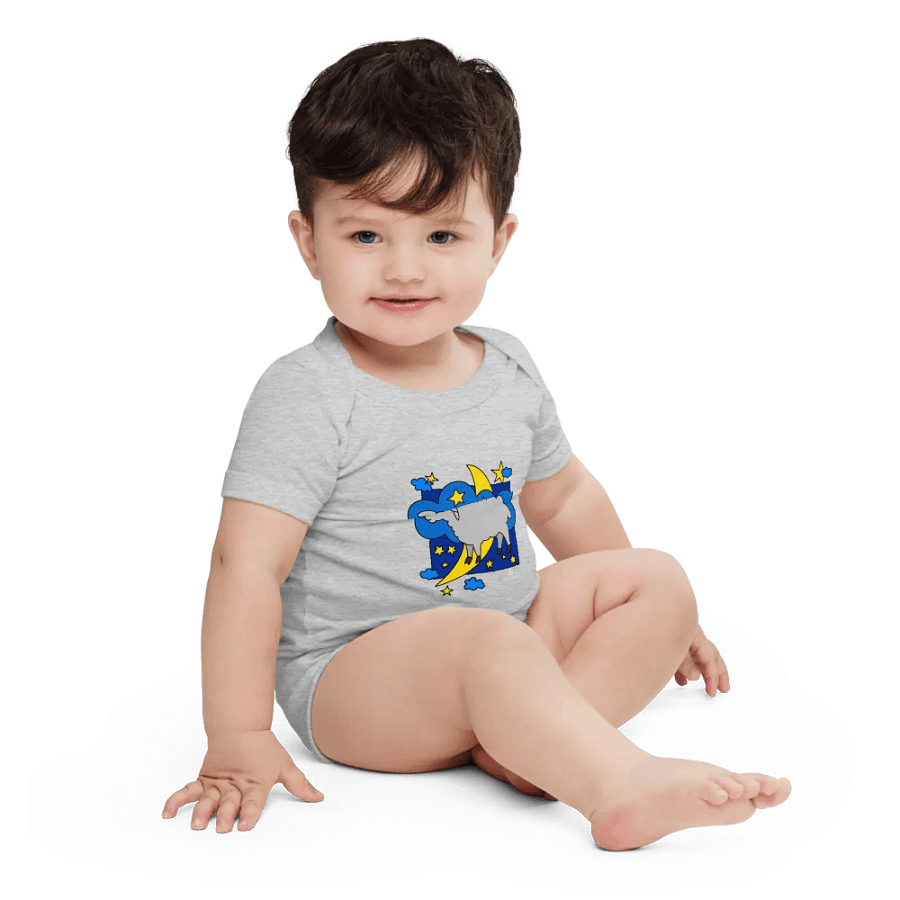 Sleepy Sheep - Baby Onesie product image (4)