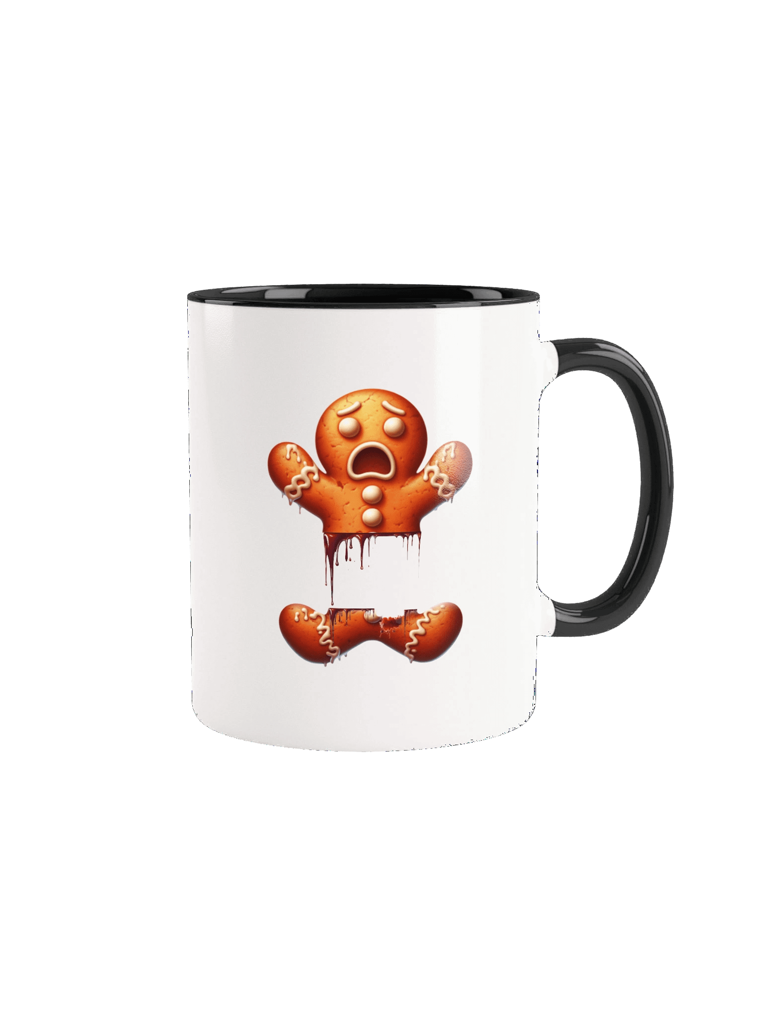 Bite Me Gingerbread Ceramic Mug product image (1)
