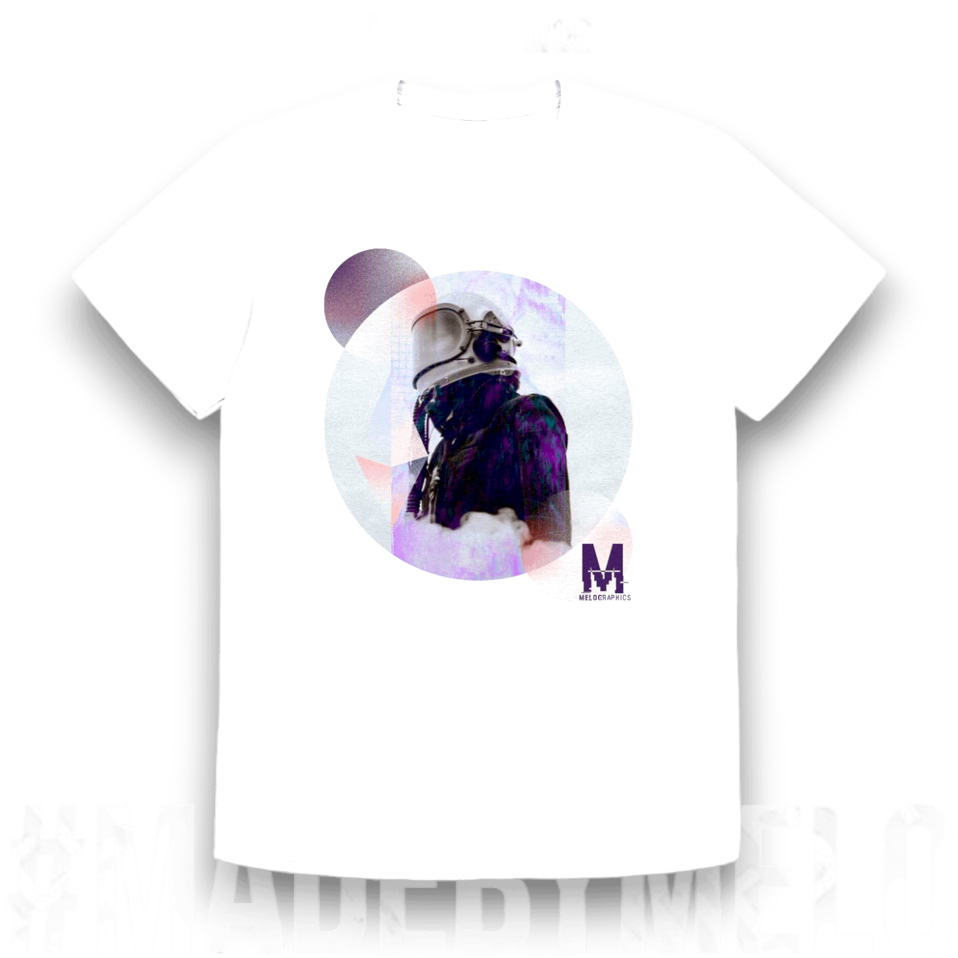 Space Man with a Mission - Basic T-Shirt | #MadeByMELO product image (1)