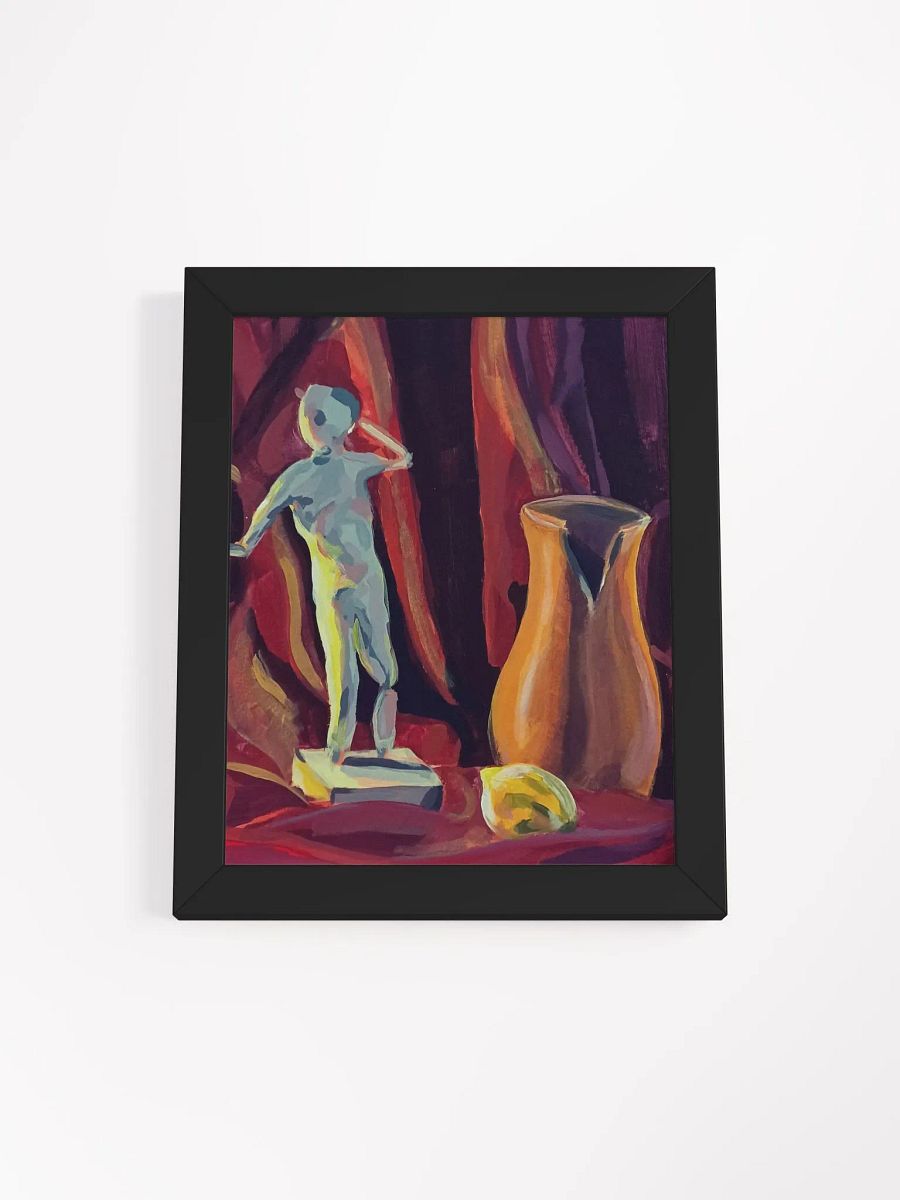 Crimson Red Dance Framed Print product image (5)