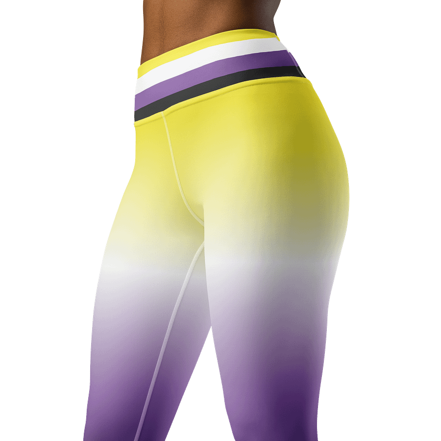 Non-binary Pride Gradient Leggings product image (4)