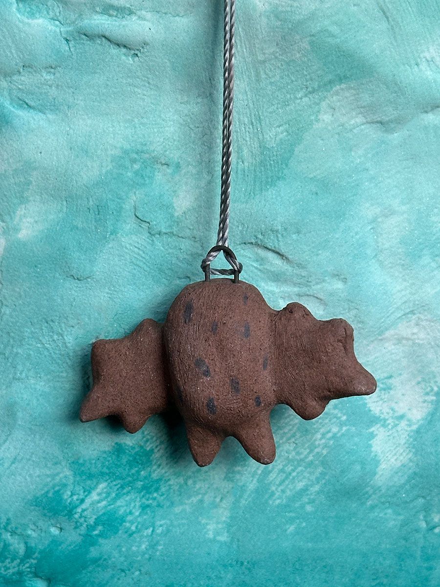 Dotted Bat Pendant Ceramic Spill product image (2)