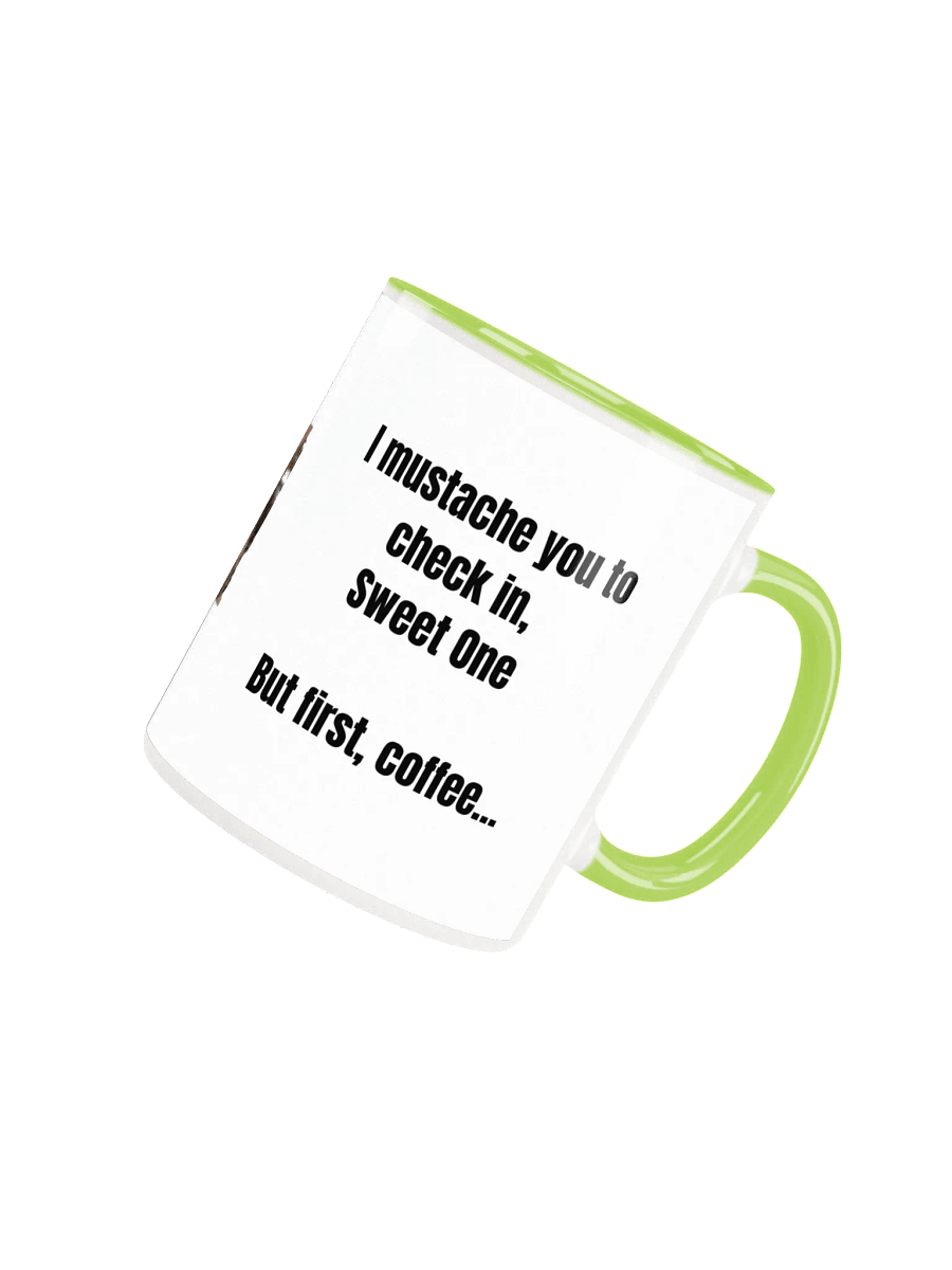 Mustache and Coffee Vibes Mug product image (4)