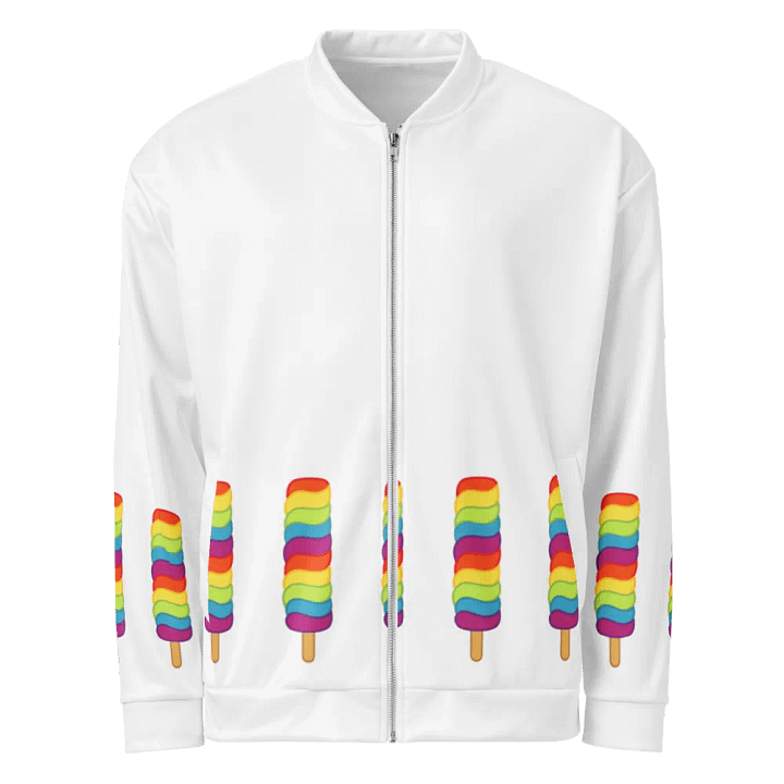 Rainbow Popsicle Dreams Bomber Jacket product image (1)
