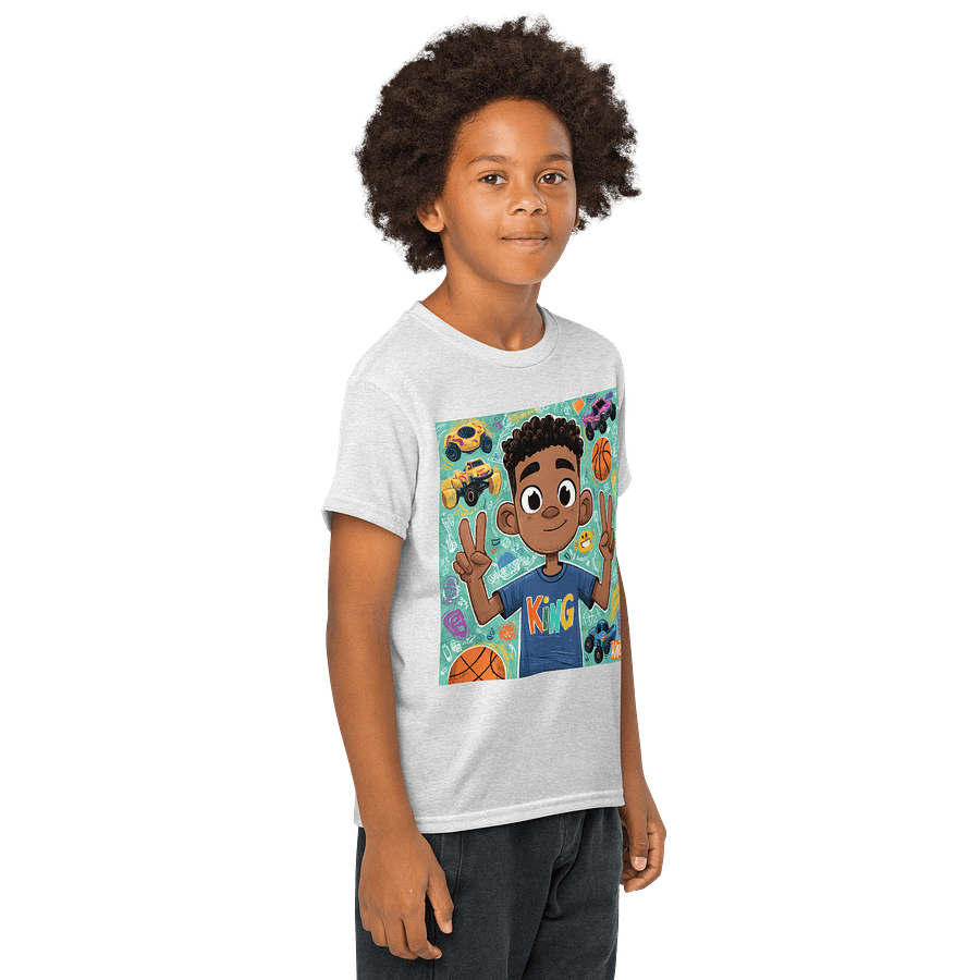 Playful King Youth Tee product image (4)