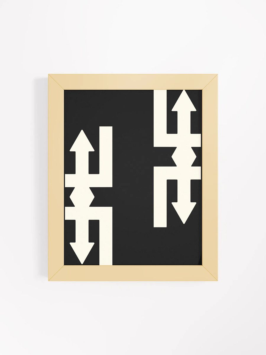 Dialogue of Wisdom Nox Poster (Framed, Silent Authority Collection) product image (4)