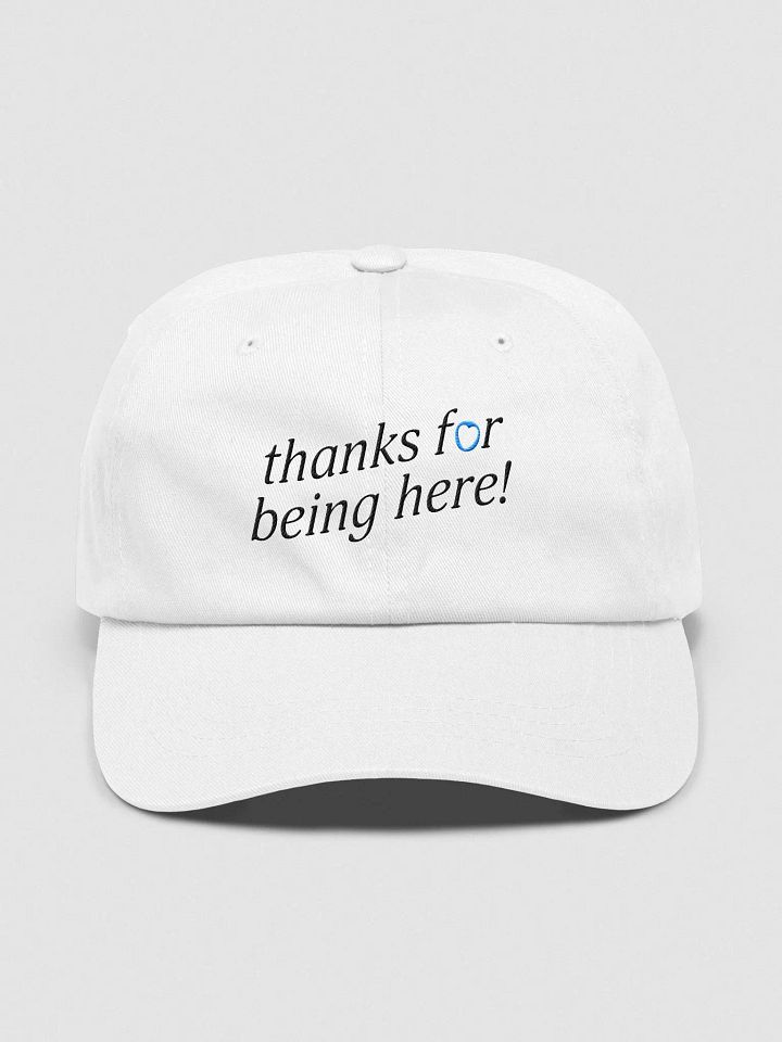 thanks for being here! Hat (Blue) product image (2)