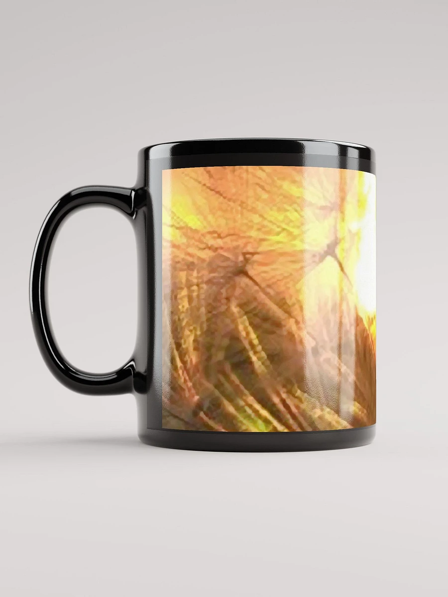 Dandelion Sunrise Black Coffee Mug product image (6)