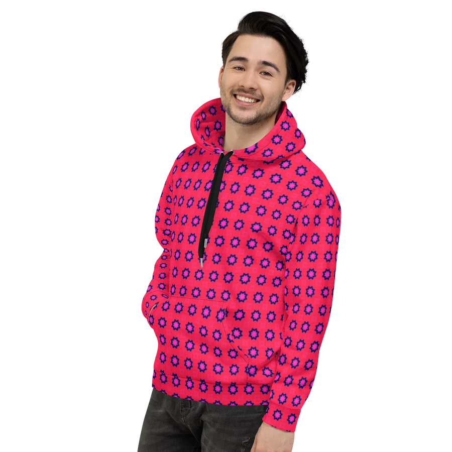 Abstract Red All Over Print Unisex Hoodie product image (22)