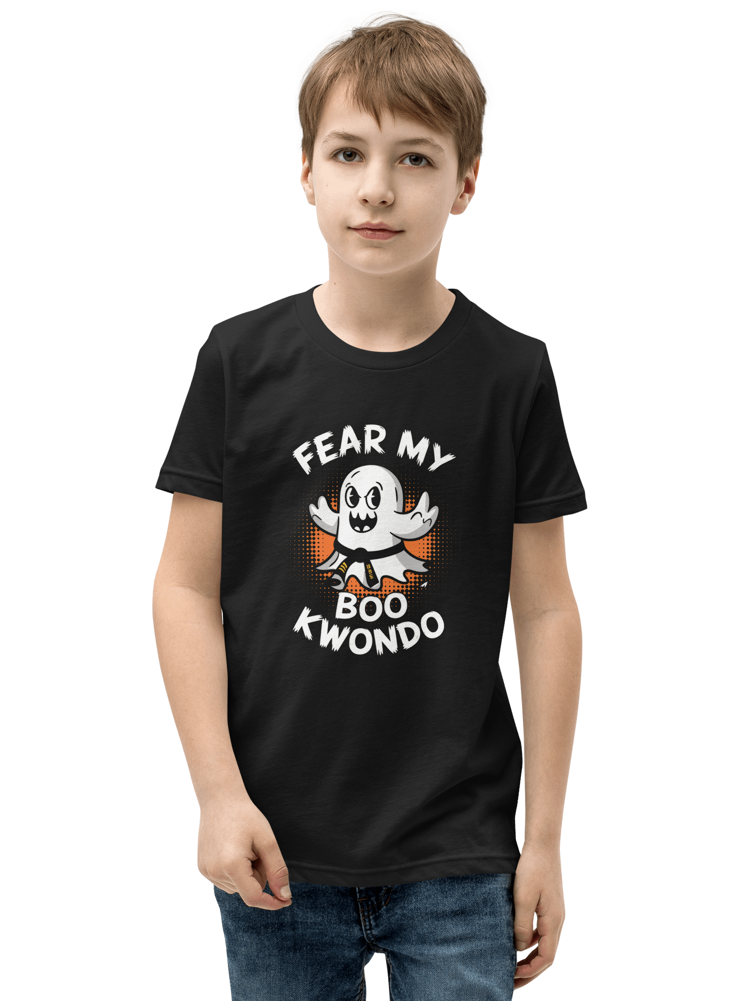 Funny Taekwondo Halloween Tee for Kids product image (2)