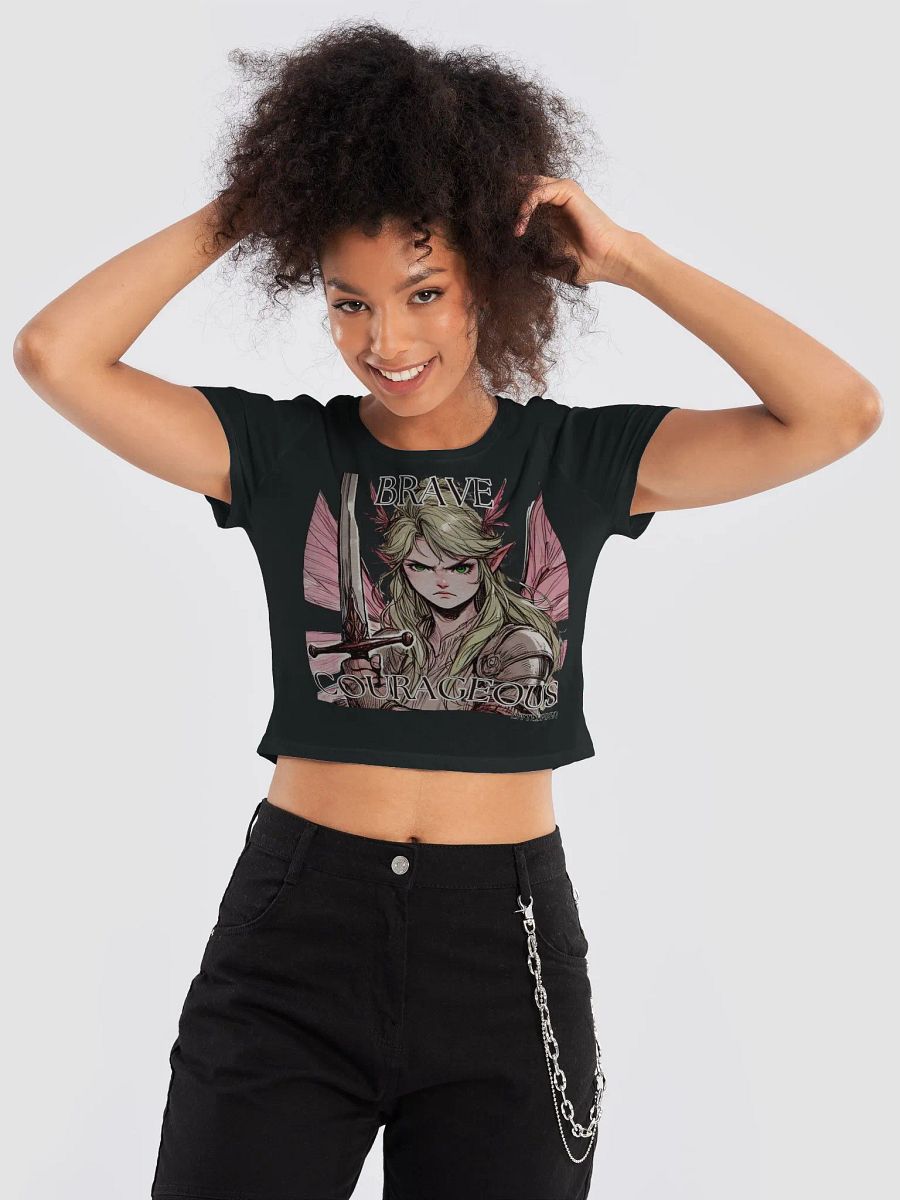 Brave & Courageous Crop Tee product image (26)