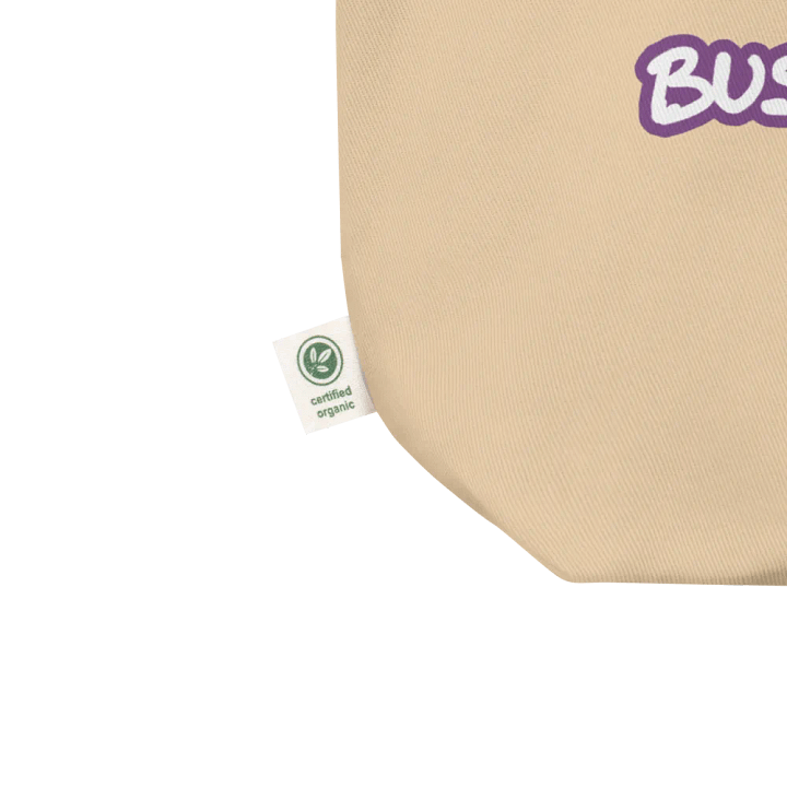BUSY-BRAINED (lined design, #763D7D) tote bag product image (5)