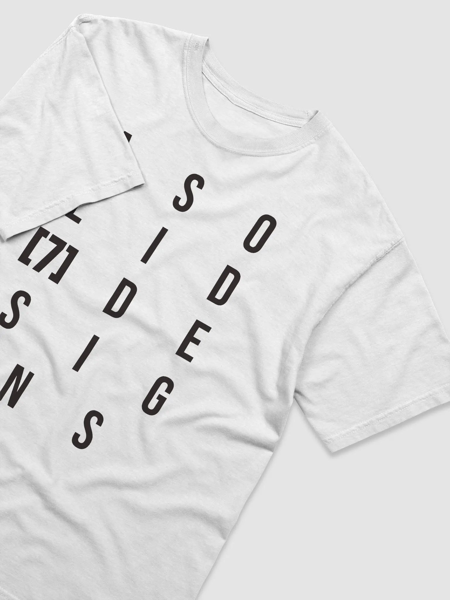 ASolid[7] Designs Comfort Colors Grid Shirt - Black Design product image (1)