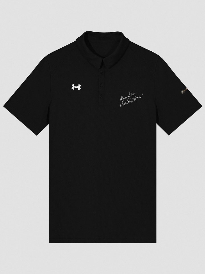 Never Stop, Just Shift Gears - Modern Logo Men's Polo product image (1)