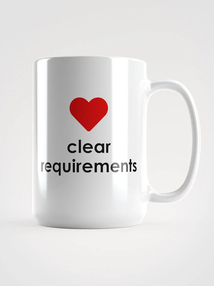 Heart Clear Requirements - Mug (15 oz/443 ml) product image (1)