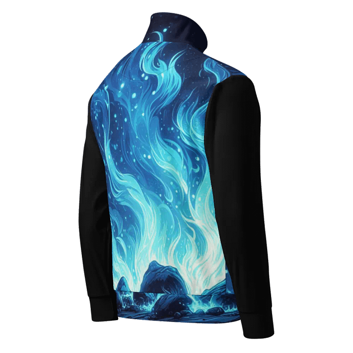 Ethereal Inferno Unisex Track Jacket | Ai Design product image (2)