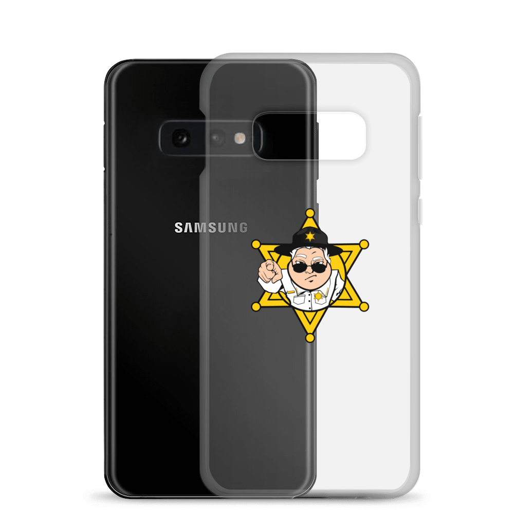 Sheriff Logo Samsung Phone Clear Case product image (2)