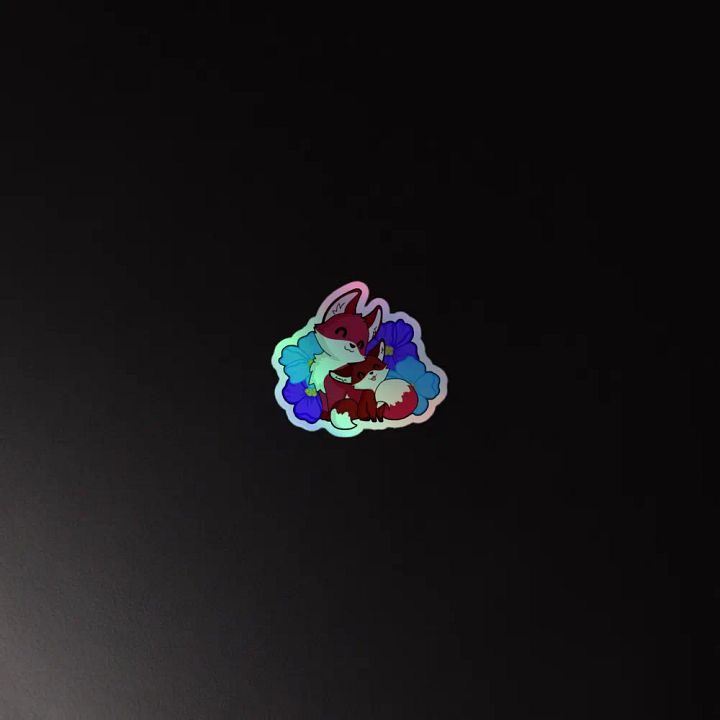 FoxDen Holo Sticker product image (4)