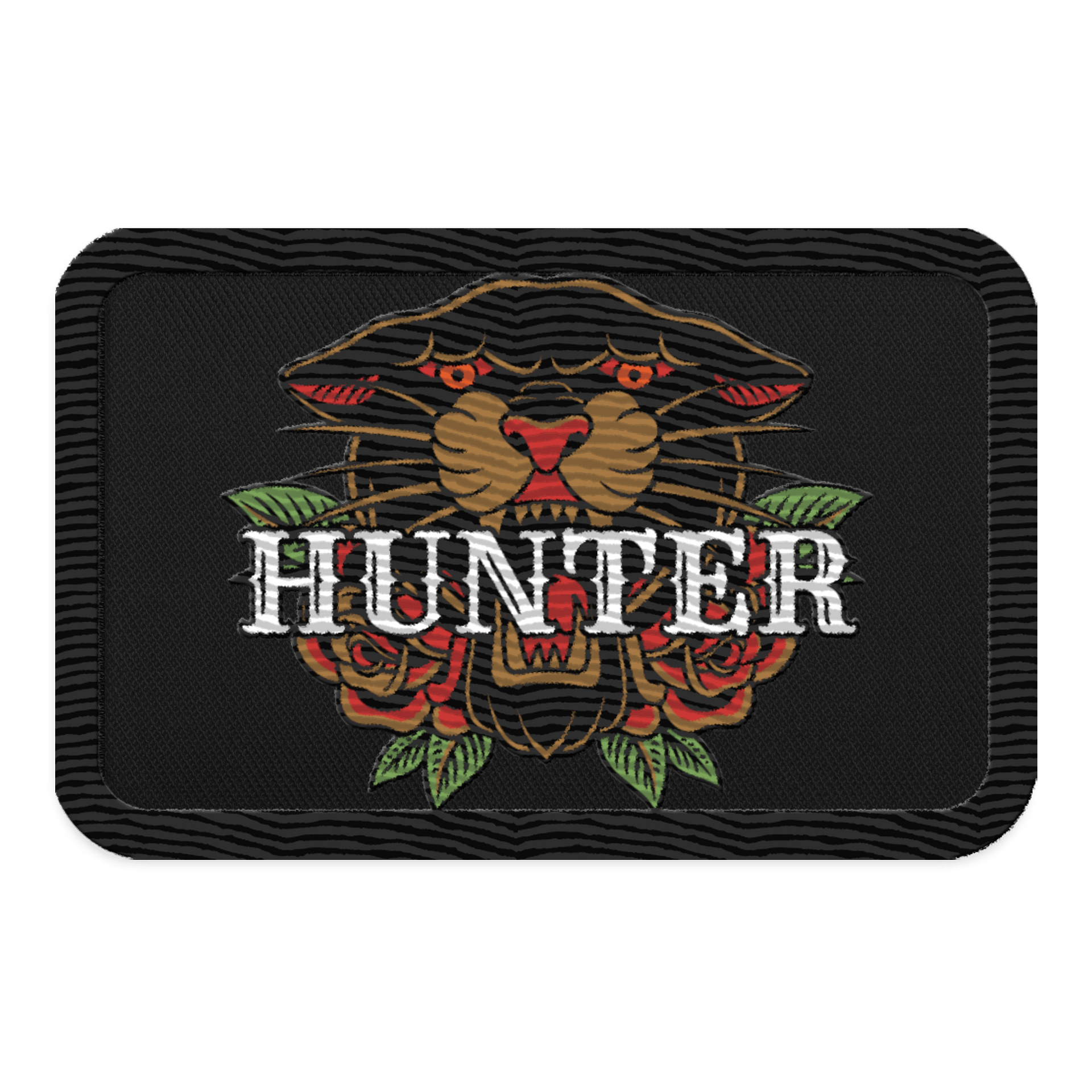 Hunter Tattoo Embroidered Patch product image (1)