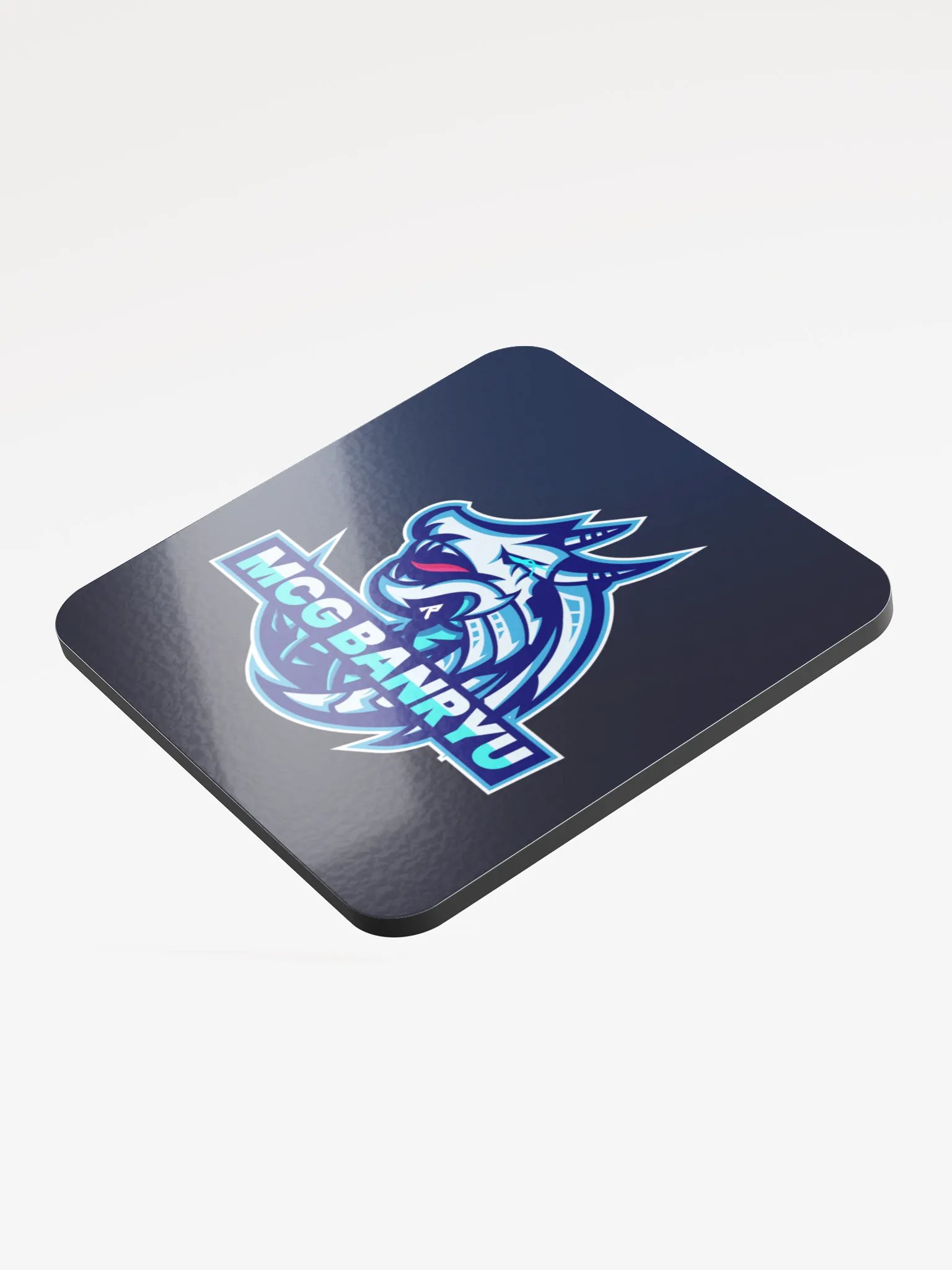 Dragon's Fury Glossed Cork Coaster product image (3)
