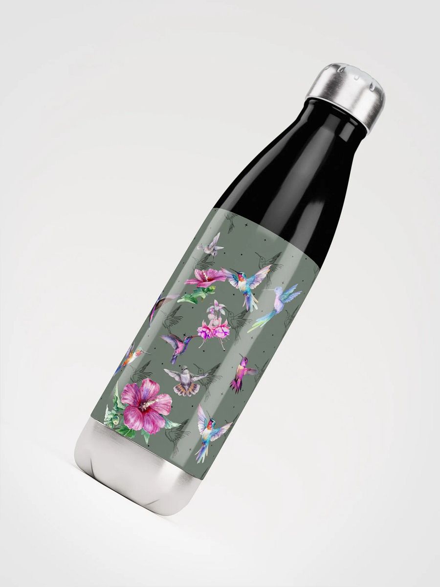 Hummingbird Haven Stainless Steel Water Bottle gift for moms nature lovers friends colleagues product image (4)