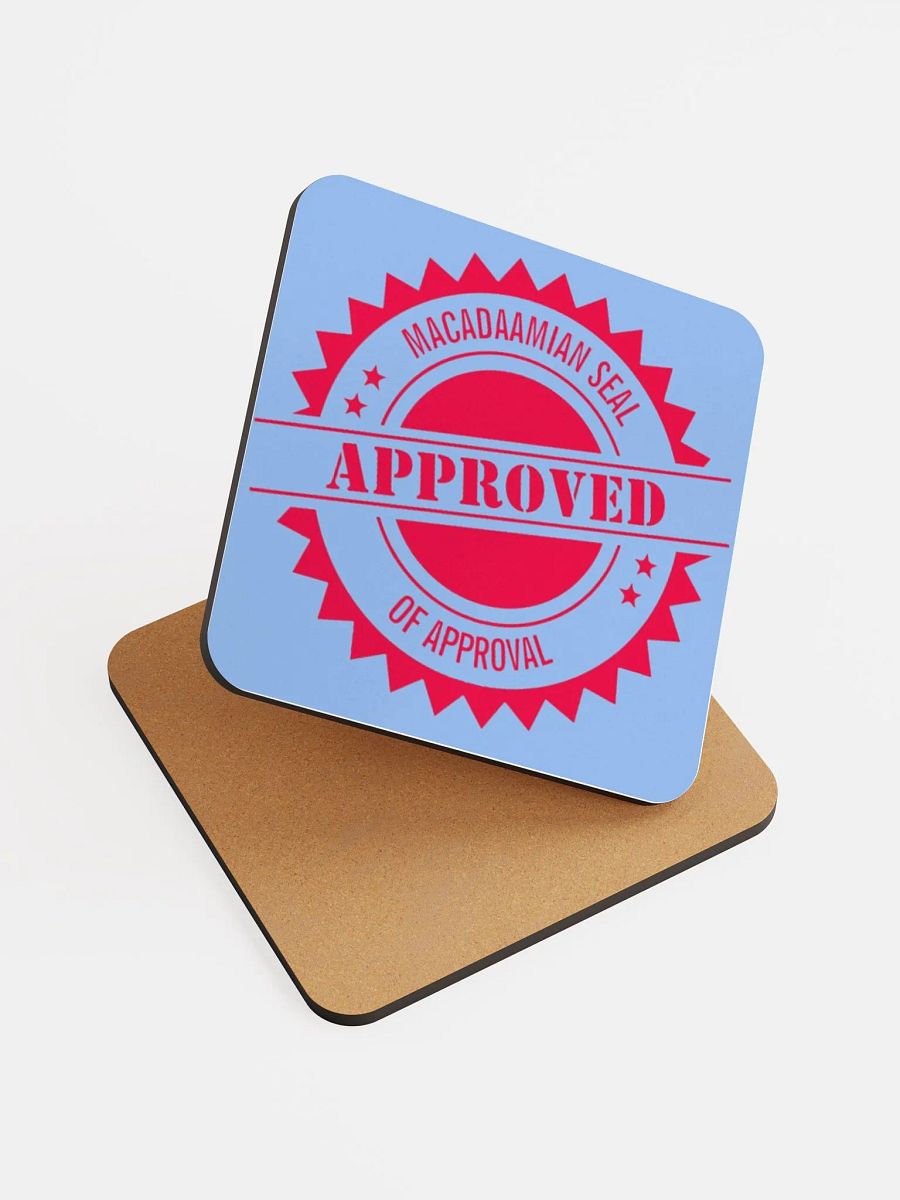 APPROVED! - Cork Coaster product image (6)