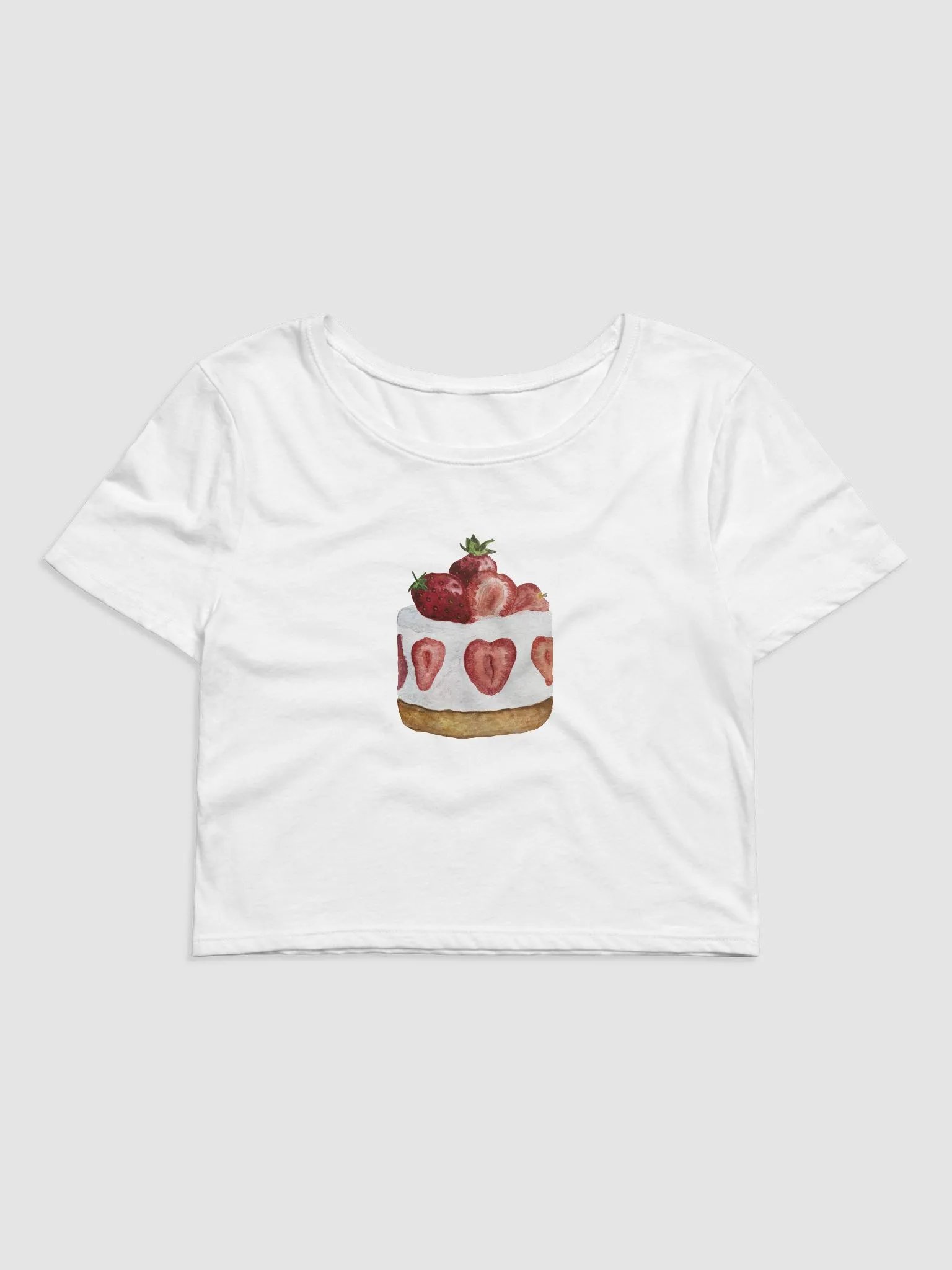 Strawberry Cake Baby Tee product image (3)