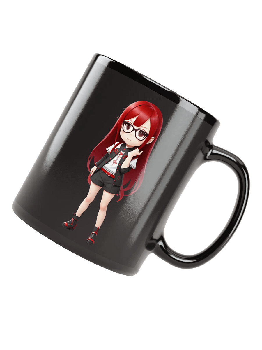 (RED CHIBI) K Black Mug product image (7)
