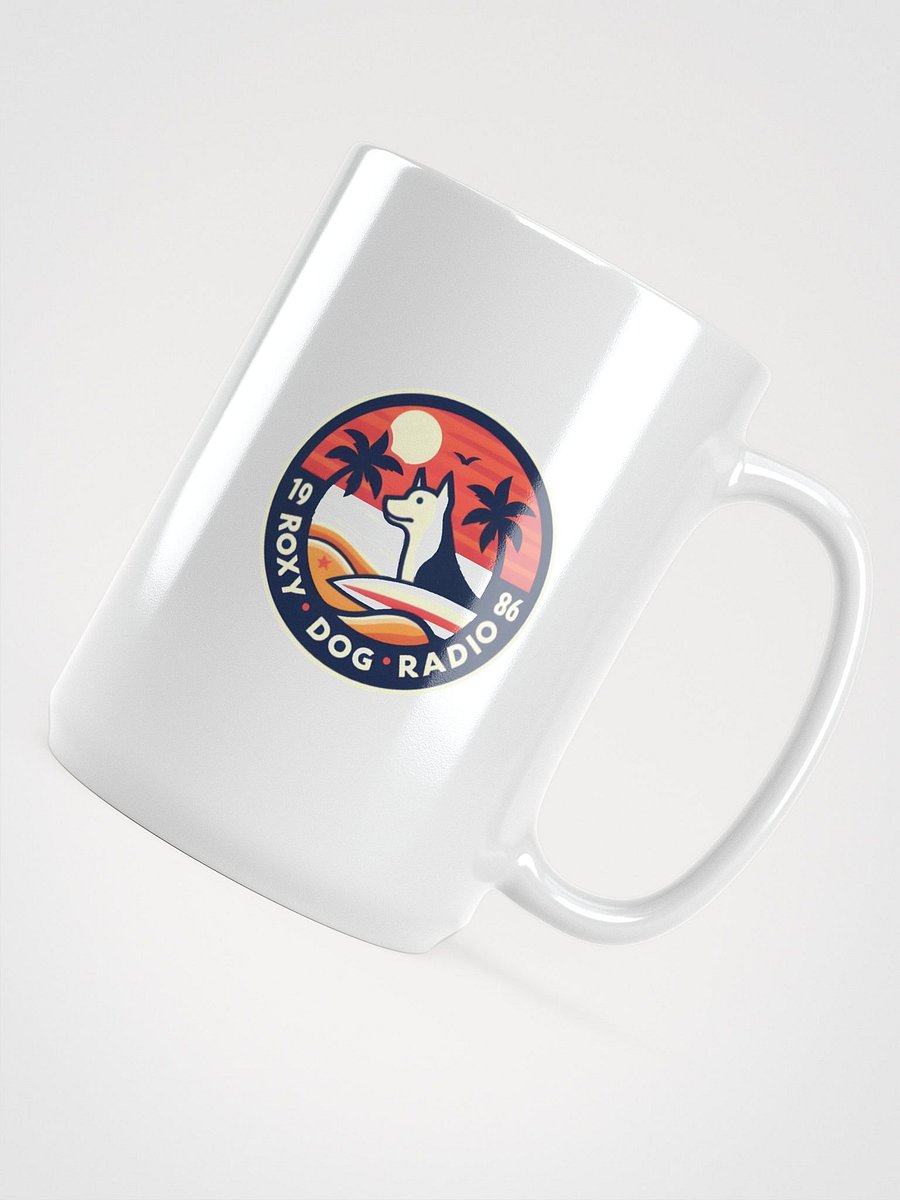 Roxy Dog Radio Vintage Beach 1986 Coffee Mug product image (4)