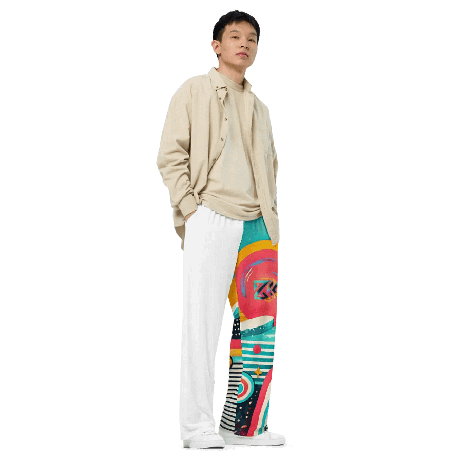 Summer Vibes Unisex Wide-leg pants product image (8)