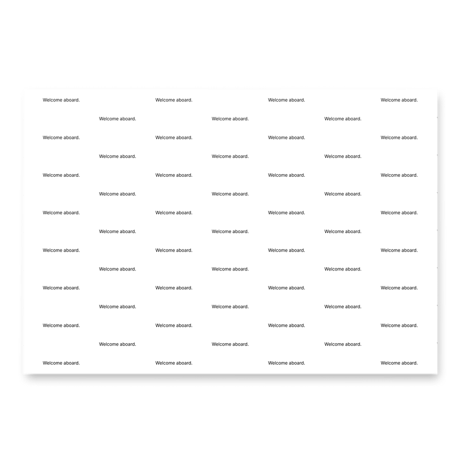 Customizable Matte Wrapping Paper Set - Welcome aboard product image (3)