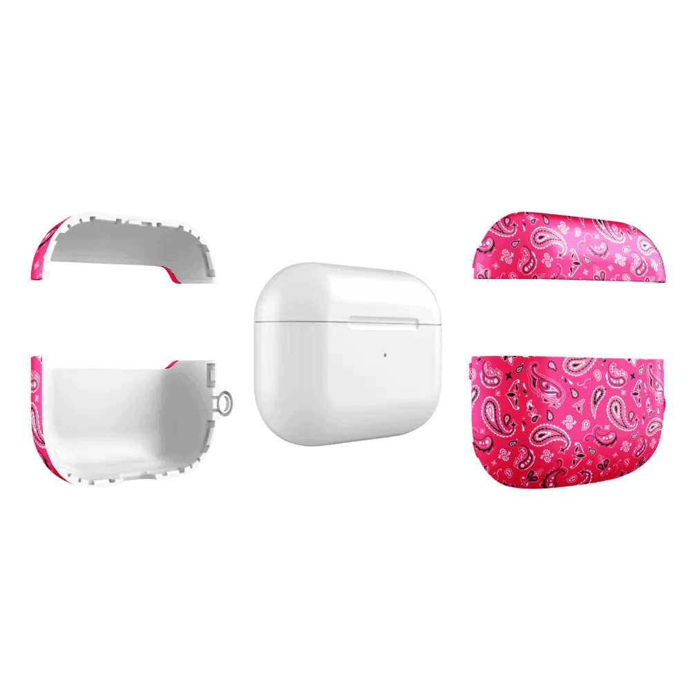 Fuchsia Bandana AirPods Case product image (45)