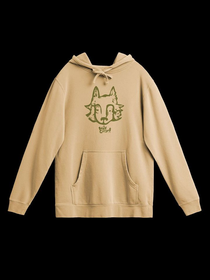 Wolf Counsel Independent Trading Co. Pigment Dyed Hoodie (Front Patch) product image (1)
