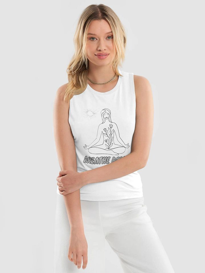 BREATHE DEEPLY Dandelion Flowy Tank product image (1)